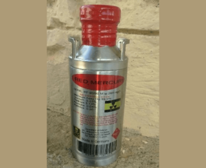 Pure Red Liquid Mercury for sale online